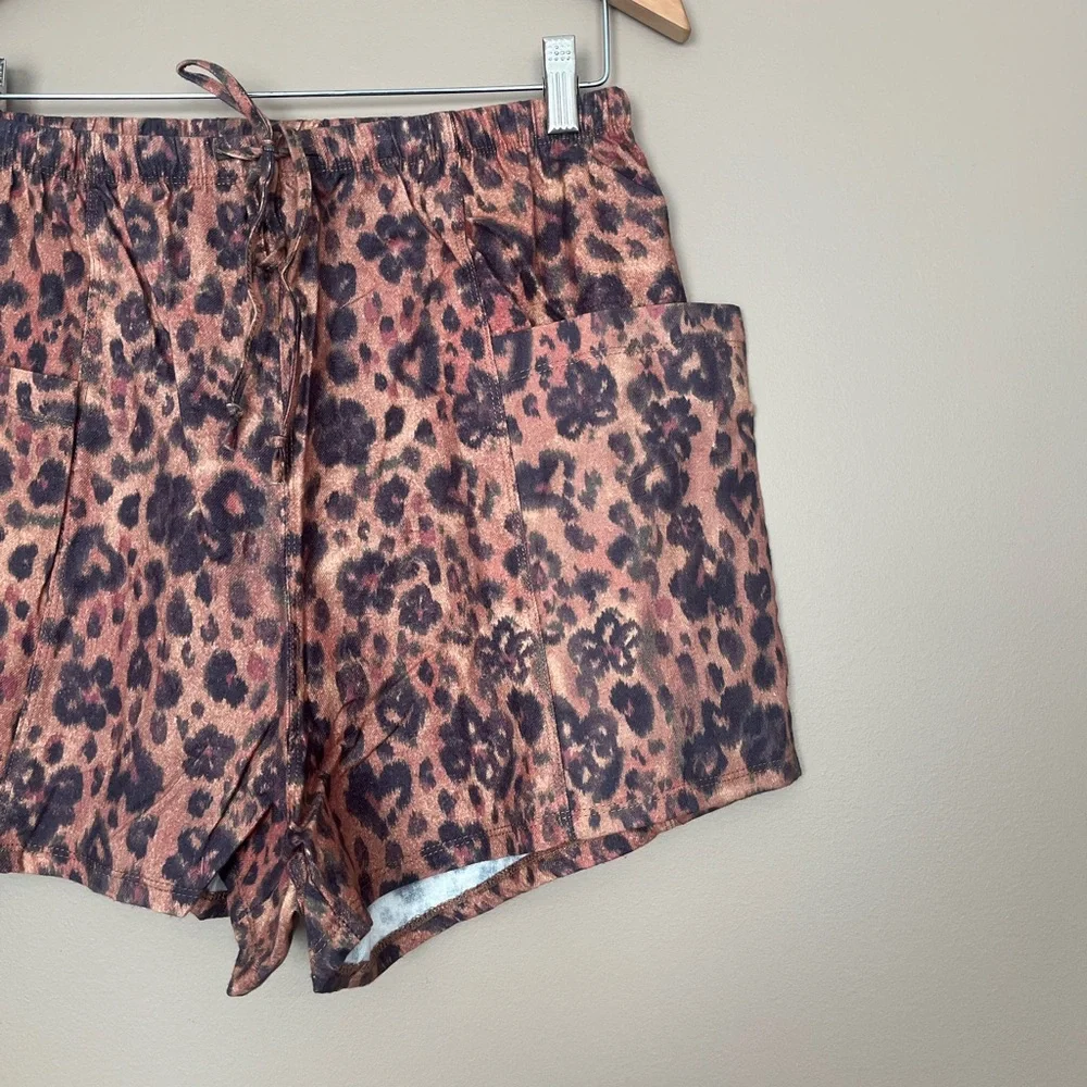 {Free People Intimately} Early Morning Cotton Shorts Pajamas in Natural Combo